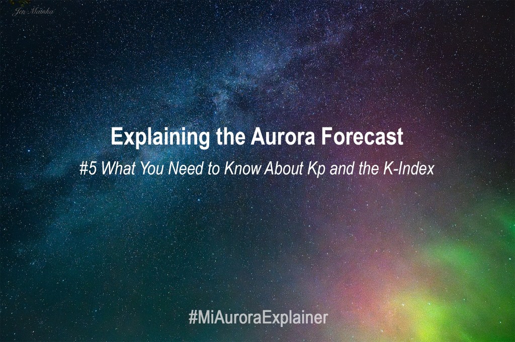 Aurora photography graphic that reads #5 What You need to know about Kp and the K-Index