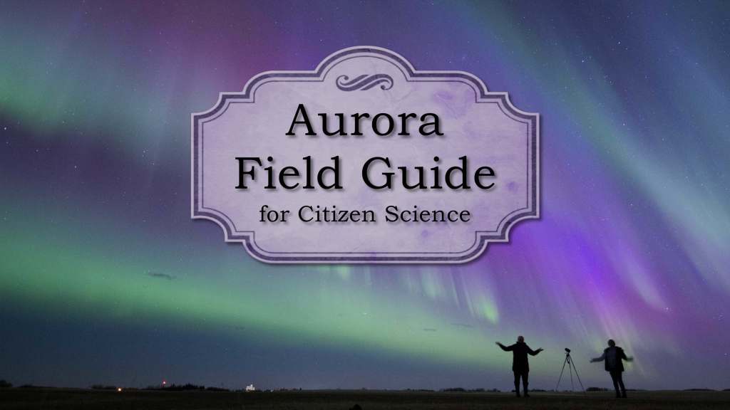 Cover of Aurora Field Guide for Citizen Science, created by the ARCTICS team.