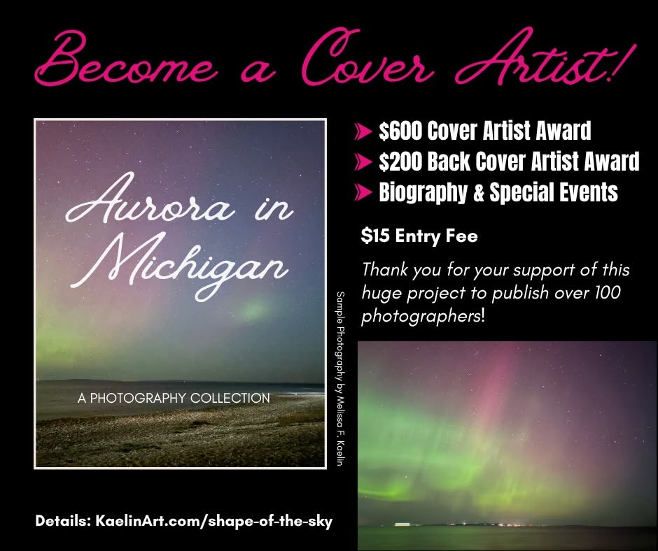Shape of the Sky book contest graphic